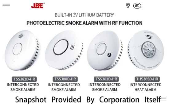 Bsk Km Ukca NF Détecteurs de fumée sans fil FR14604 Détecteurs de fumée interconnectés pour l'Écosse